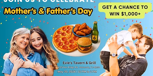 Cheers to Mom & Dad Celebration at Evie\u2019s Tavern & Grill