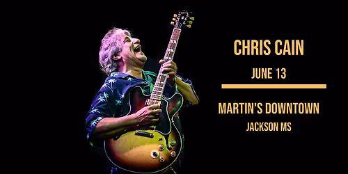 Chris Cain Live at Martin's Downtown