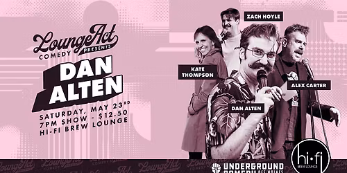Dan Alten (Good Stand Up Comedy) at HiFi