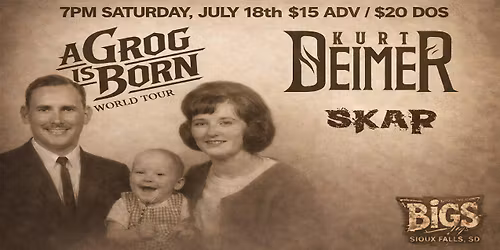 KURT DEIMER at Bigs Bar Live