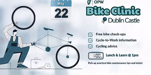 Dublin Castle Bike Clinic (Non-OPW staff)