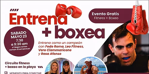 Entrena + a boxea