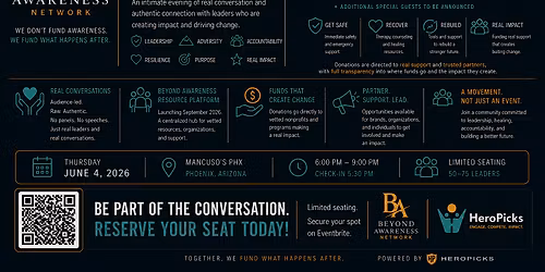 HeroPicks & Beyond Awareness Leadership Dinner | Phoenix | June 4