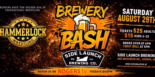 Hammerlock Brewery Bash