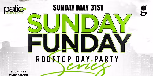 May 31st! Patio Brunch Rooftop Sunday Funday Series Downtown! RSVP!