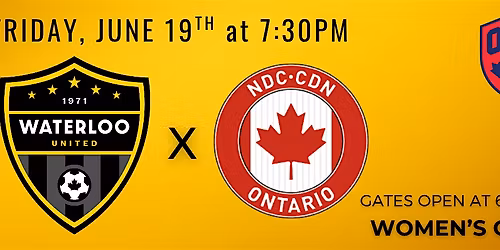 OPL1: Waterloo United Women vs NDC Ontario Women