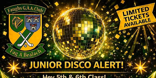 Disco - 5th\/6th Class Kids - Faughs GAA Club