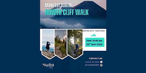 MANIFEST DUBLIN : HOWTH CLIFF & GROUP HIKE