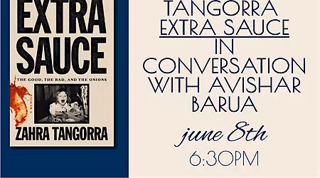 Author Event - Zahra Tangorra
