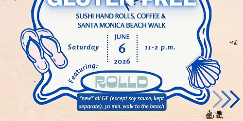 LA Gluten Free Sushi Walk