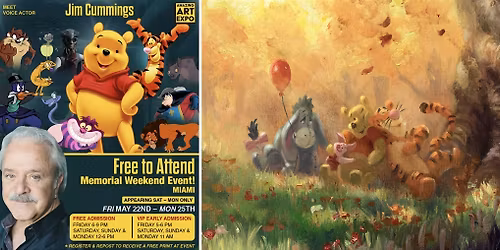 Free Miami Pop Culture Art & Cosplay Expo: Anime\/Disney\/Horror & More