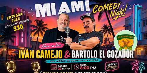 Noche de Humor: Iv\u00e1n Camejo & Bartolo el Gozador