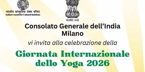 Giornata Internazionale dello Yoga 2026