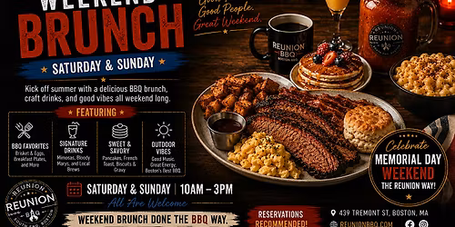 MEMORIAL DAY WEEKEND BRUNCH & BBQ