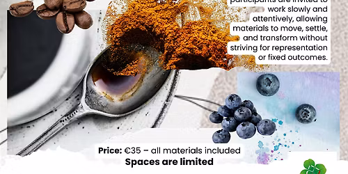 Organic Art  Drift - Natural Pigments  in Motion