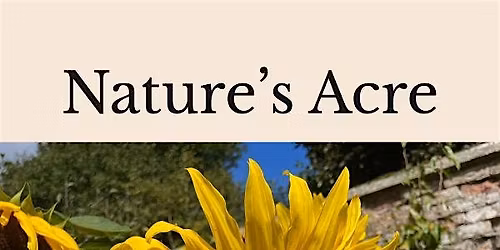 Talk by Ciar\u00e1n De Buitl\u00e9ar, author and wildlife gardener.