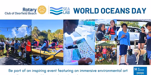 World Oceans Day Sea Lab Environmental Art Show