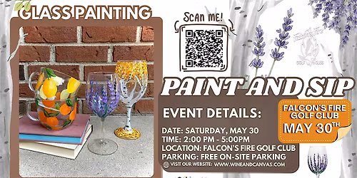 Orlando - Paint and Sip - Glassware