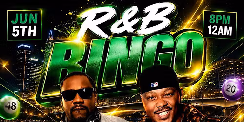 R&B BiNGO Columbus 6\/5\/26! R&B Vs Trap Bingo W\/Comedian THANK YOU CHRIS