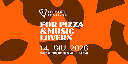 Elementi Festival 2026 - Domenica 14 giugno