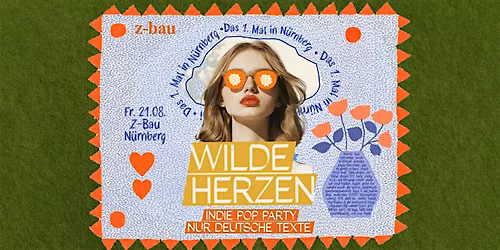 Wilde Herzen \u2022 Die Indie Pop Party mit deutschen Texten \u2022 N\u00fcrnberg