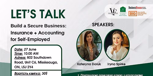 Build a secure Business: Insurance + Accounting