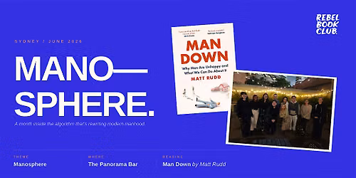 Rebel Book Club Sydney x MANOSPHERE