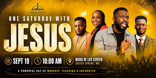One Saturday with JESUS