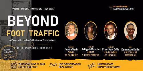 Beyond  Business Foot Traffic: Lessons in Tech, Growth, and Community