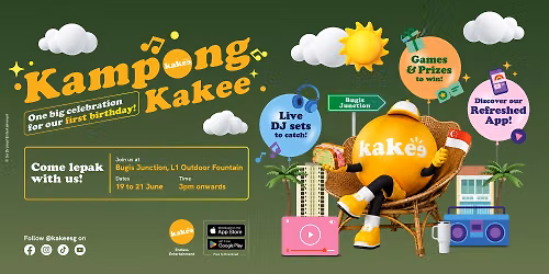 Kampong Kakee: Celebrating Our First Birthday