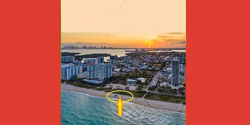 Free Sunset Beach Yoga & Breathwork • Anxiety Relief • Miami Beach • 6:30PM