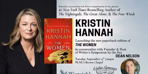 Kristin Hannah discussing THE WOMEN w\/Dean Nelson