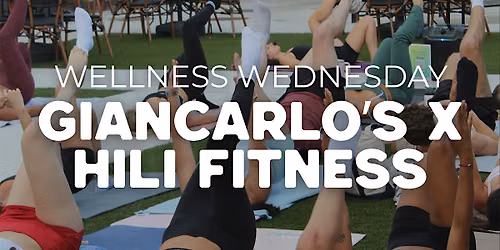 Pilates on the Patio | Giancarlo's x HILI Fitness