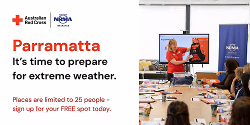 Parramatta Australian Red Cross EmergencyRedi\u2122 Workshop
