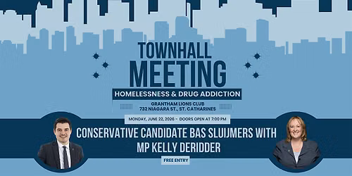 Townhall with MP Kelly DeRidder