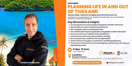 Planning Life In and Out of Thailand - Koh Samui