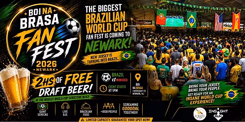 Brazil World Cup Fan Fest - NJ Watch for Every Game