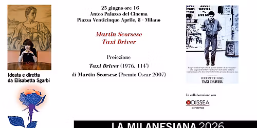 TAXI DRIVER. MARTIN SCORSESE OMAGGIO AL MAESTRO
