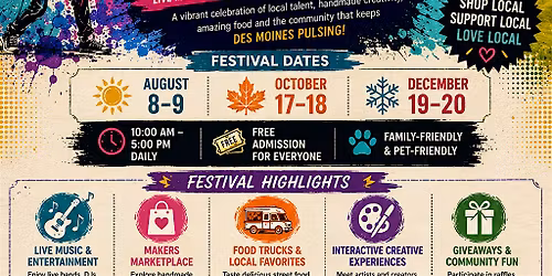 THE DES MOINES PULSE MUSIC AND MAKERS FESTIVAL