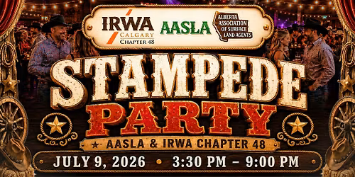 IRWA\u2013AASLA Stampede Social