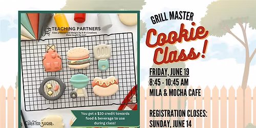 Grill Master - COOKIE DECORATING CLASS
