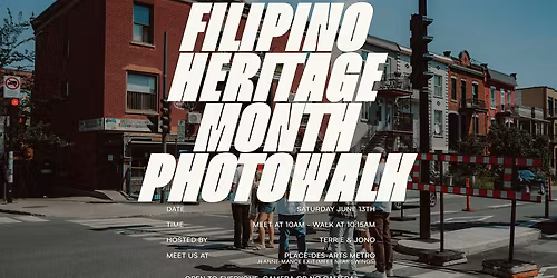 Filipino Heritage Month Photowalk