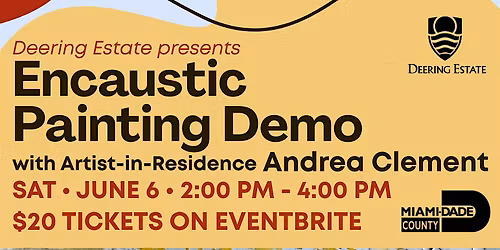 Encaustic Painting Demo with AIR Andrea Clement