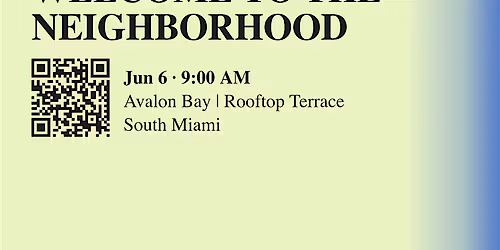 Welcome to the Neighborhood