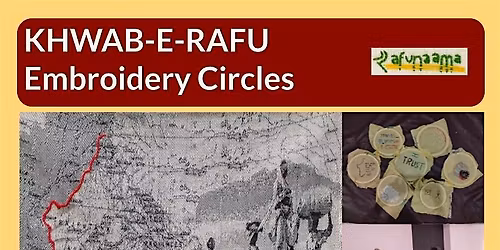 Khwab-e-rafu: Embroidery Circles