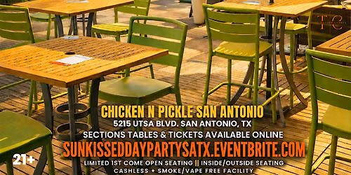 Sunkissed Rooftop Day Party- San Antonio