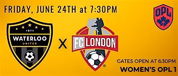 OPL1: Waterloo United Women vs FC London Women