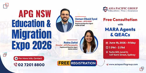 APG NSW Education & Migration Expo 2026