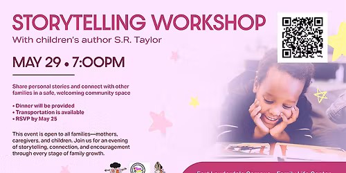 Storytelling Workshop with Children\u2019s Author S.R. Taylor