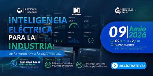 Inteligencia El\u00e9ctrica para la Industria: De la Medici\u00f3n a la Optimizaci\u00f3n